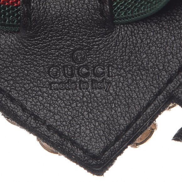 Gucci Web Crystal Heart Bracelet in Red NEW IN BOX - Picture 6 of 13